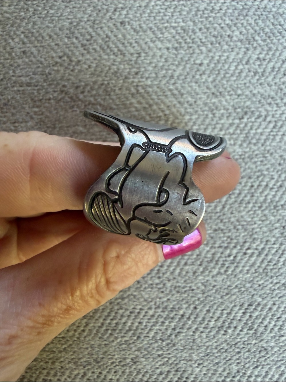 Snoopy Spoon Ring - Picture 10 of 13